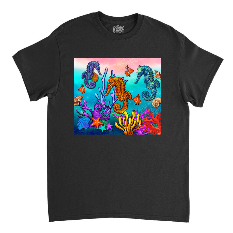 Seahorse Under The Sea Tumbler Classic T-shirt | Artistshot