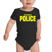 City Of Phoenix Police Officer Arizona Policeman Uniform T Shirt Baby Bodysuit | Artistshot