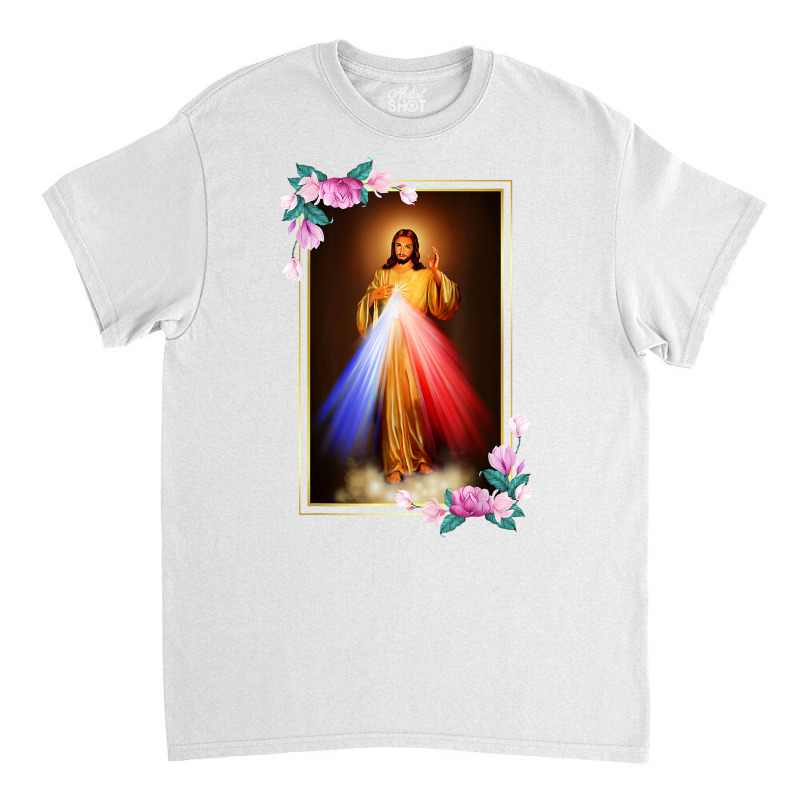 Divine Mercy Jesus Christ, Sacred Heart Of Jesus Gift T Shirt Classic T-shirt by jacolepachew | Artistshot