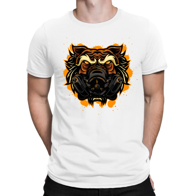 Angry Tiger T-shirt | Artistshot