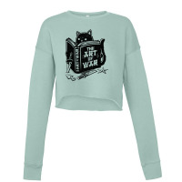 Cat Art Of War Cropped Sweater | Artistshot