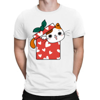 Cat In The Box T-shirt | Artistshot