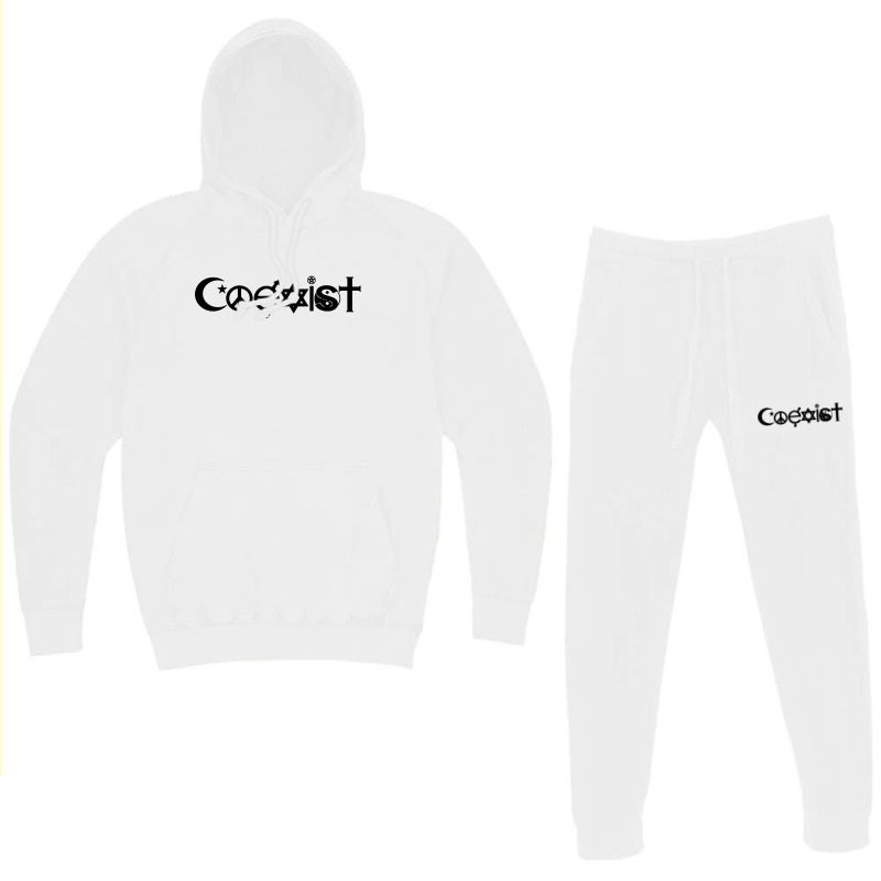 Coexist Symbole1 Hoodie & Jogger Set | Artistshot