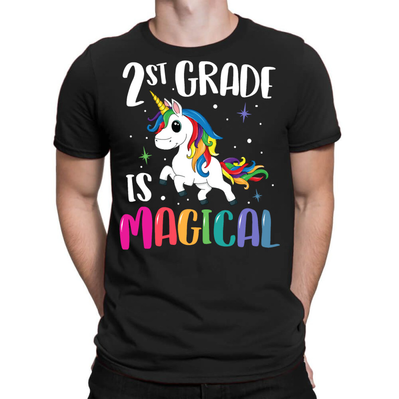 2nd Grade Is Magical Unicorn Back To School T-shirt | Artistshot