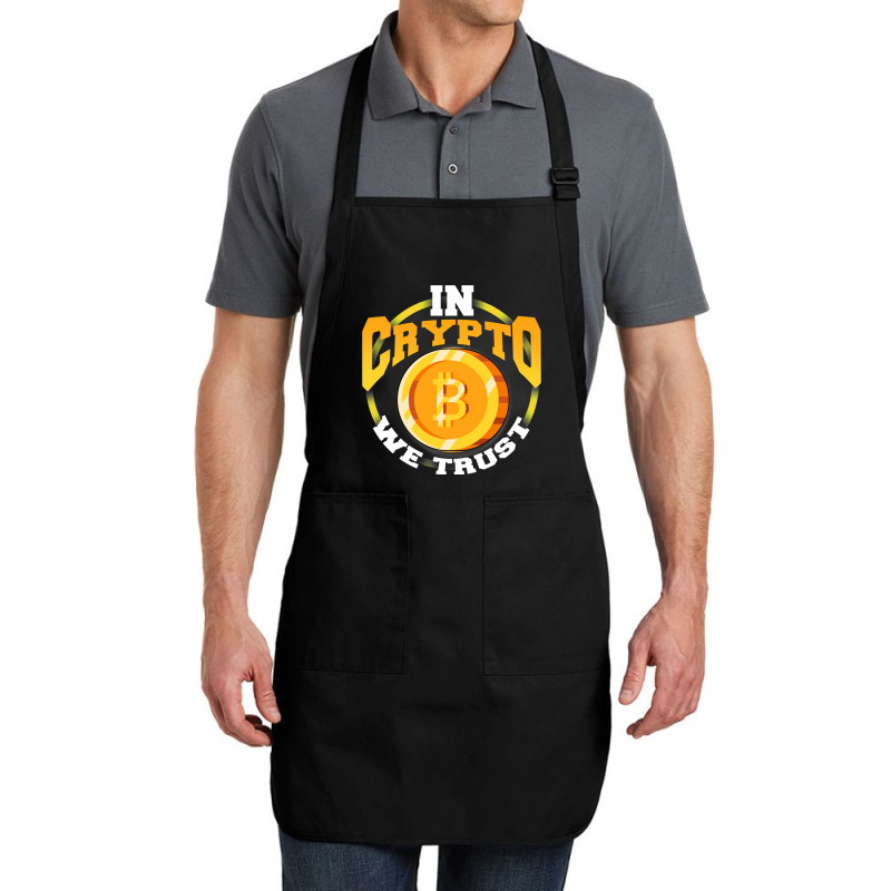 Bitcoin Apron for Women Crypto Apron Kitchen Aprons for Women Chef