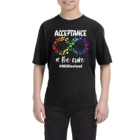 Autism Awareness Wear Red Instead In April 2021 Redinstead T Shirt Youth Tee | Artistshot