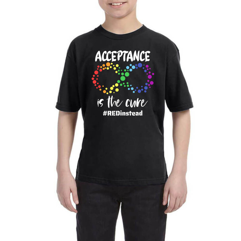 Autism Awareness Wear Red Instead In April 2021 Redinstead T Shirt Youth Tee by Binhthai9809 | Artistshot