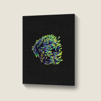 Sea Coral Portrait Canvas Print | Artistshot