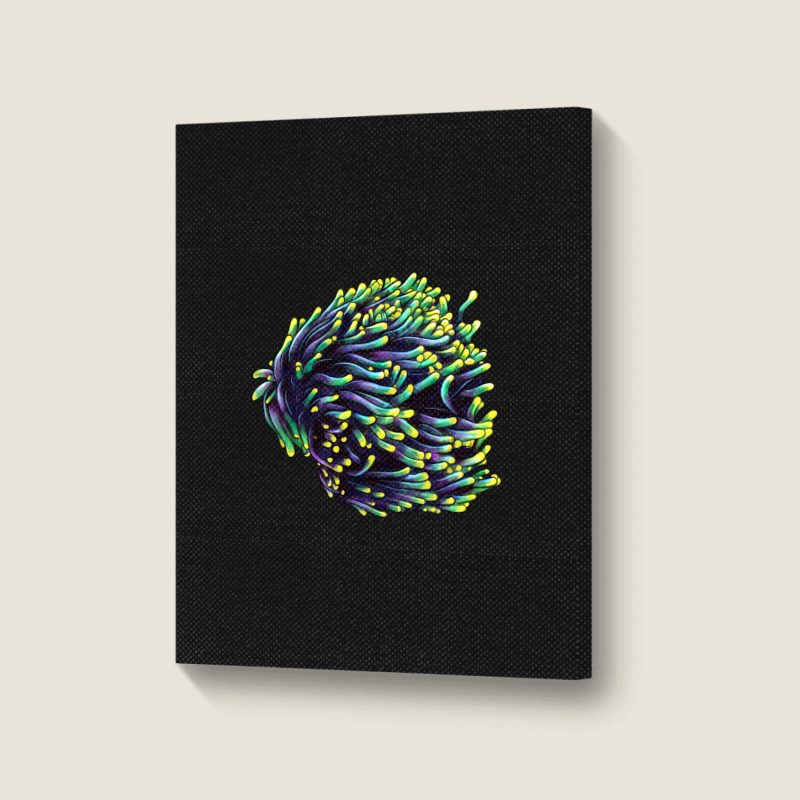 Sea Coral Portrait Canvas Print | Artistshot