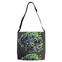 Sea Coral Adjustable Strap Totes | Artistshot