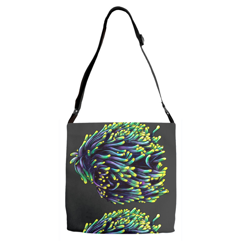 Sea Coral Adjustable Strap Totes | Artistshot