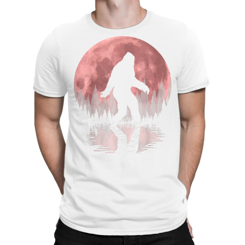 Bigfoot Moon Graphic Night Forest! Cool Sasquatch Men Women T Shirt T-shirt | Artistshot