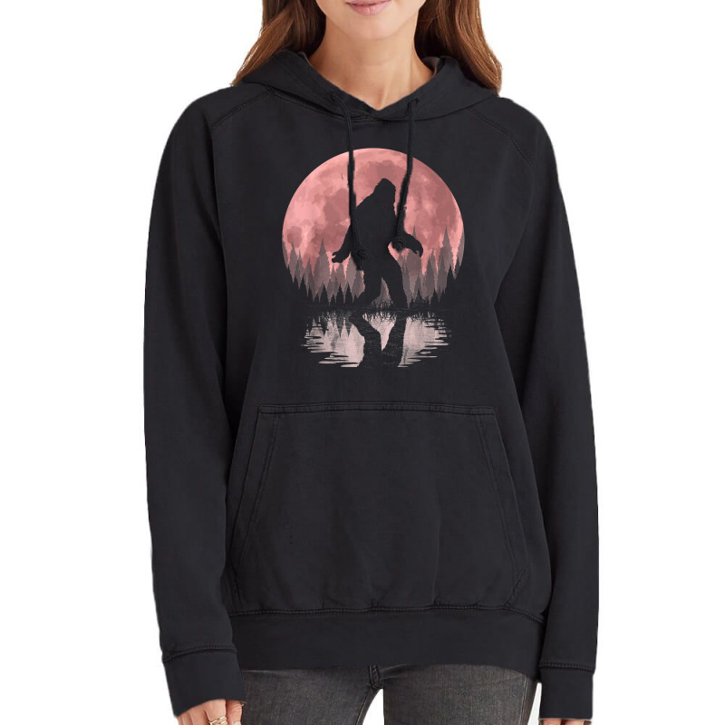 Bigfoot Moon Graphic Night Forest! Cool Sasquatch Men Women T Shirt Vintage Hoodie | Artistshot