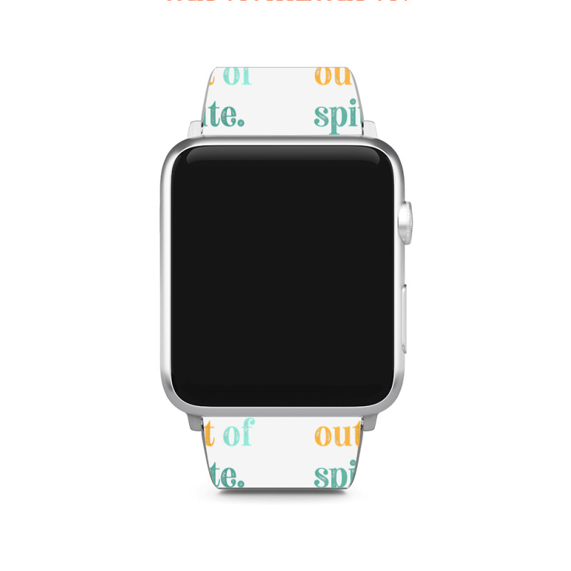 Womens Teens Living Out Of Spite, Surviving Purely Out Of Spite V Neck Apple Watch Band | Artistshot