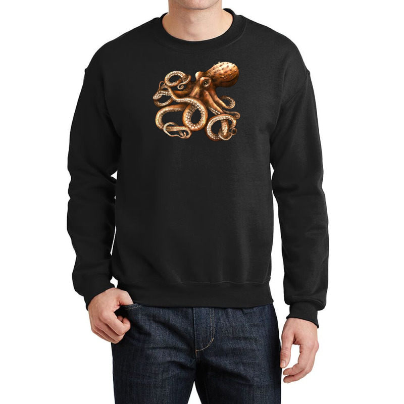 Octopus Crewneck Sweatshirt | Artistshot