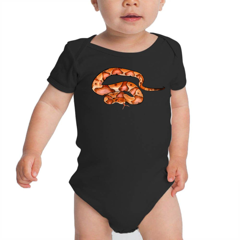 Copperhead Snake Illustrations Baby Bodysuit | Artistshot