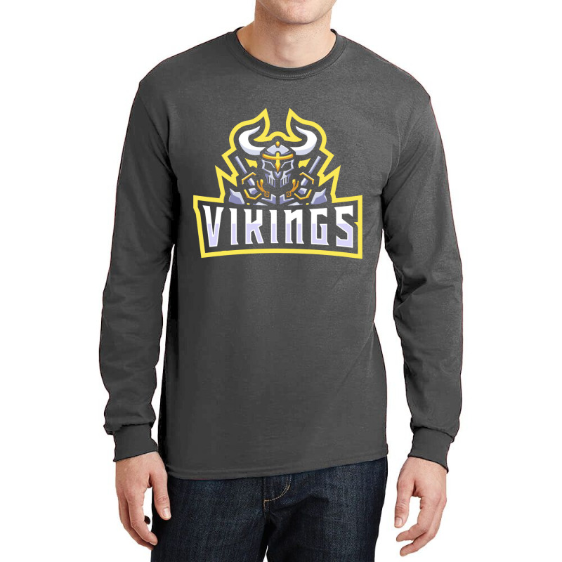 Vikings Merchandise Long Sleeve Shirts by giokorek | Artistshot