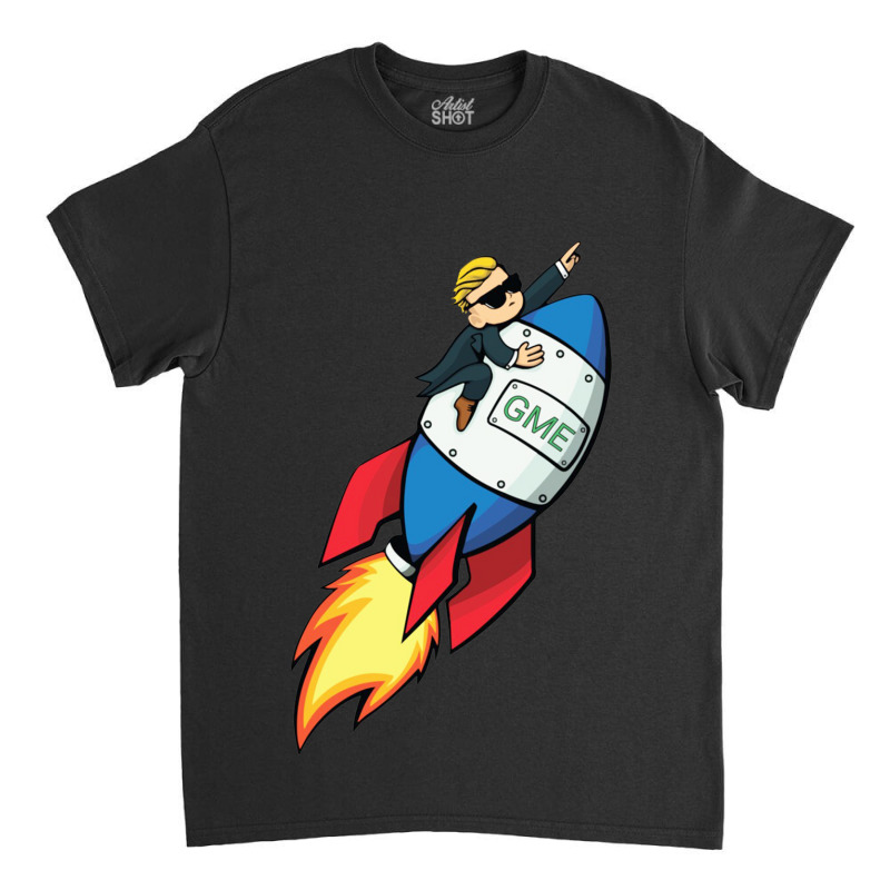 Run Gme Gamestock Classic T-shirt by giokorek | Artistshot