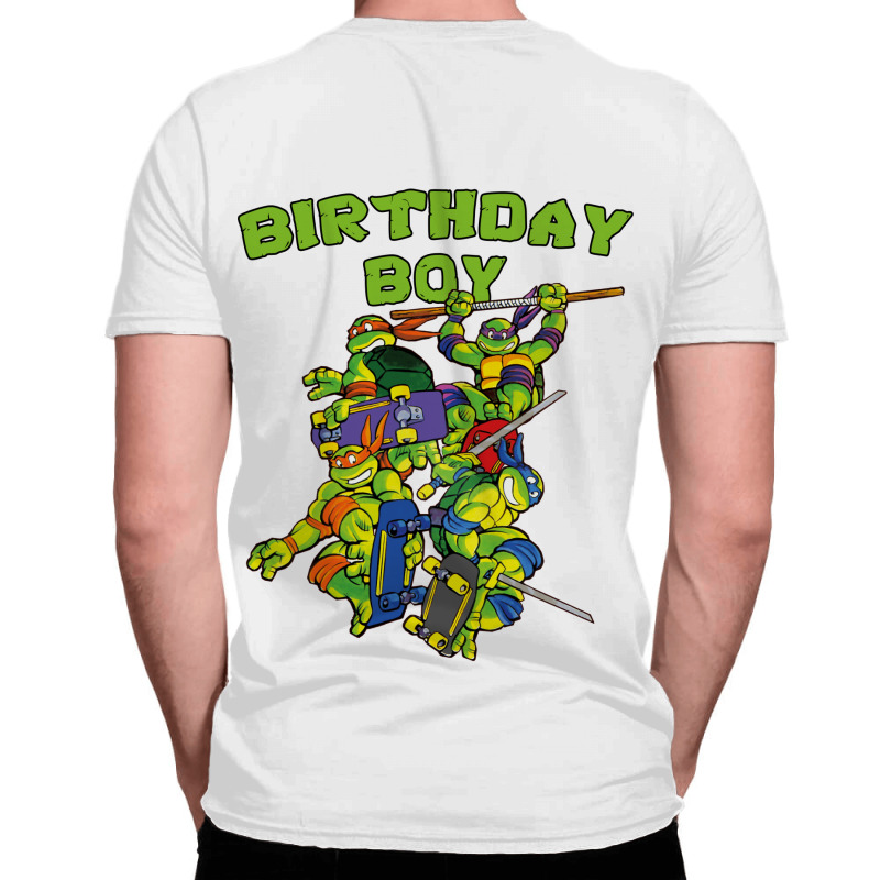 Custom Ninja Turtles Birthday Boy All Over Men's T-shirt By Sengul -  Artistshot
