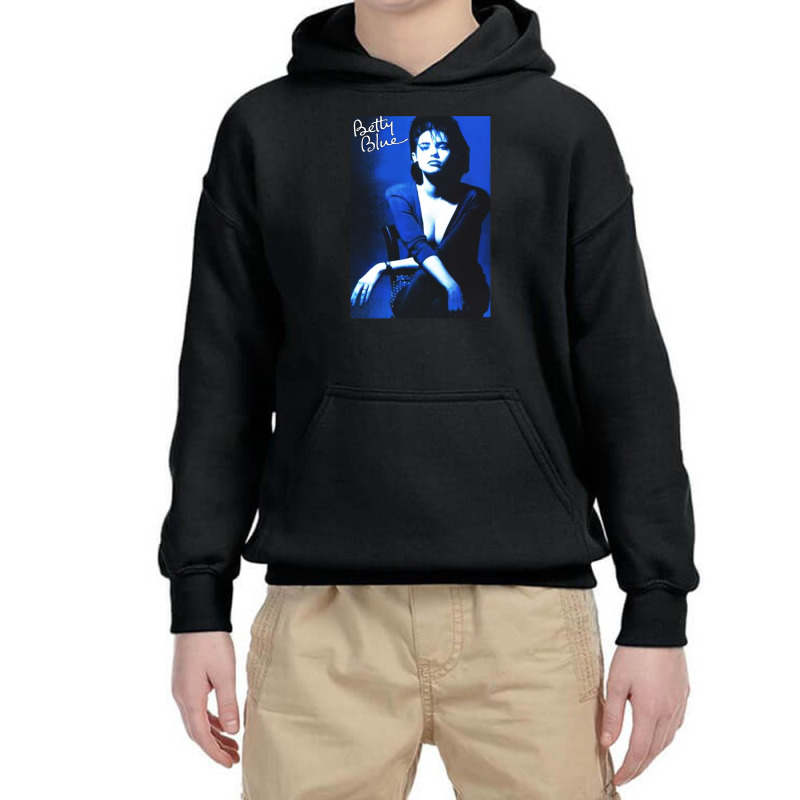 Betty Blue Youth Hoodie by Parkitzs | Artistshot