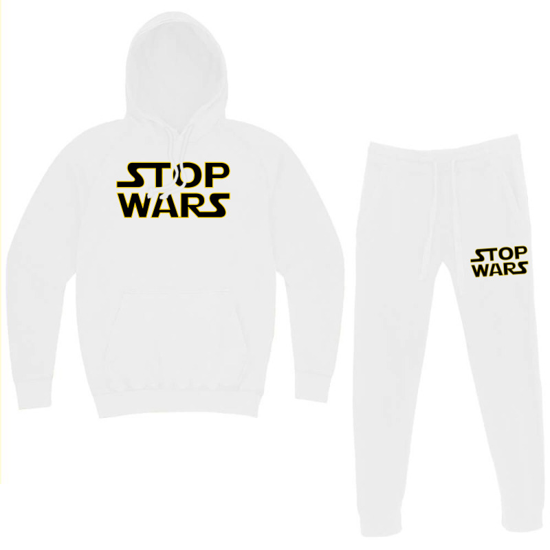 Stop Wars Hoodie & Jogger Set | Artistshot