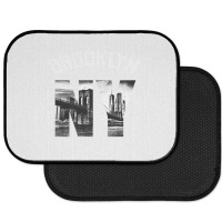 Brooklyn New York Skyline Hoodie Brooklyn Sweatshirt Rear Car Mat | Artistshot