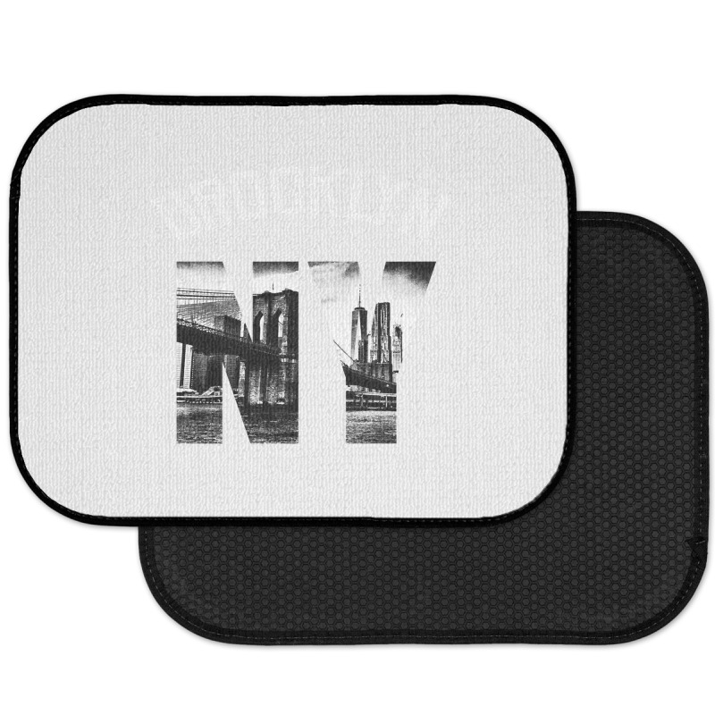 Brooklyn New York Skyline Hoodie Brooklyn Sweatshirt Rear Car Mat | Artistshot