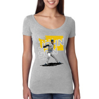 Randy Johnson Player Map Women's Triblend Scoop T-shirt | Artistshot