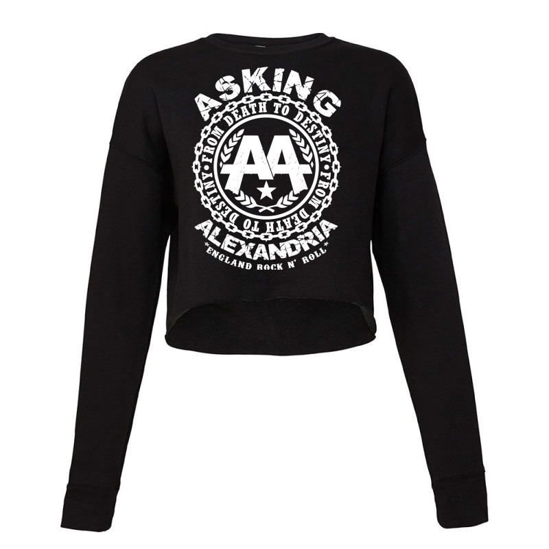 Asking Alexandria Devil Tentacle Skull  England Rock N Roll Classic Cropped Sweater by Hoang95 | Artistshot