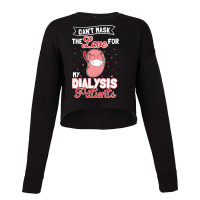 Can't Mask The Love For My Dialysis Patients Pullover Hoodie Cropped Sweater | Artistshot