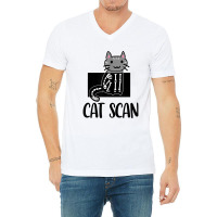 Cat Scan Funny Radiology Technologist Radiologist X Ray Tech T Shirt V-neck Tee | Artistshot