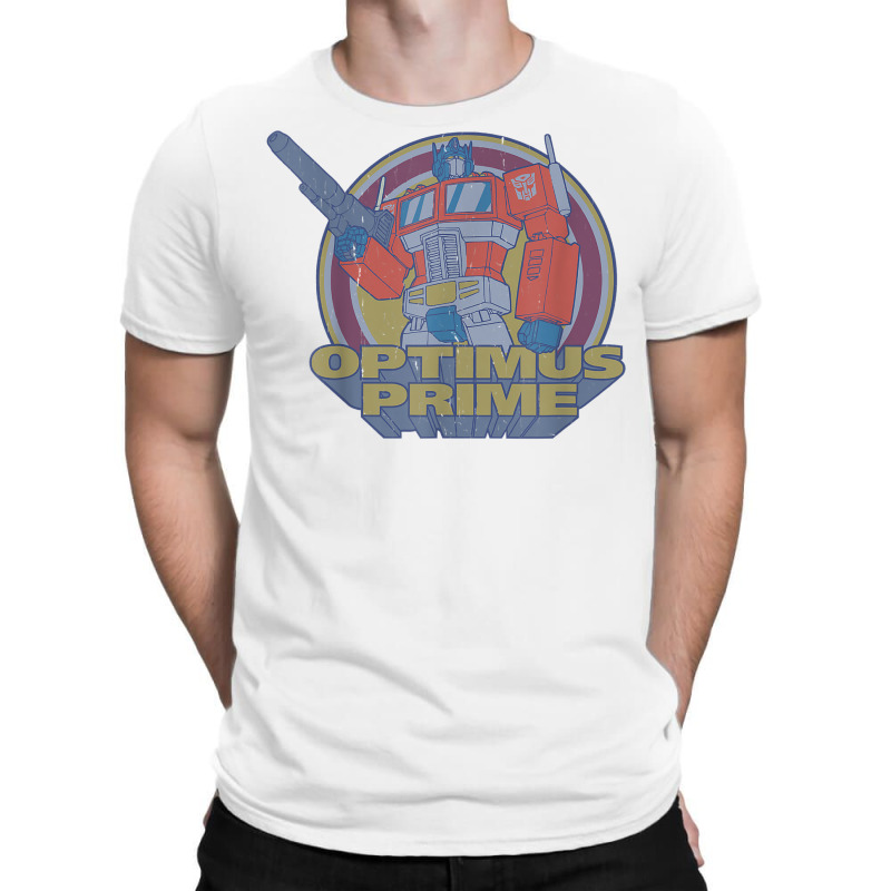 Transformers Optimus Prime Retro Portrait T Shirt T-Shirt by puawhla | Artistshot