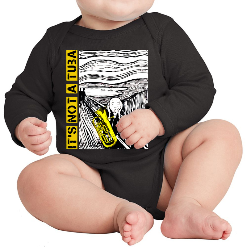 It's Not A Musical Instrument Long Sleeve Baby Bodysuit by Alitaz | Artistshot