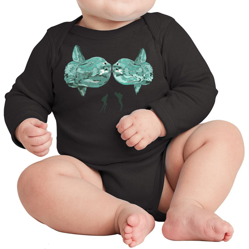 Moonfish T  Shirt Moonfish Lovers T  Shirt Long Sleeve Baby Bodysuit by guillemotmare | Artistshot