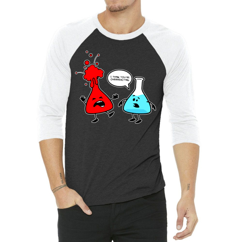 Chemistry  Overreacting 3/4 Sleeve Shirt by Alitaz | Artistshot