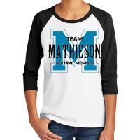 Team Mathieson Youth 3/4 Sleeve | Artistshot