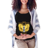 Emblem - Warrant Officer - Cw3 T-shirt Maternity Scoop Neck T-shirt | Artistshot