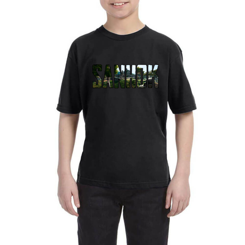 Sanhok Battlegrounds Map Youth Tee | Artistshot