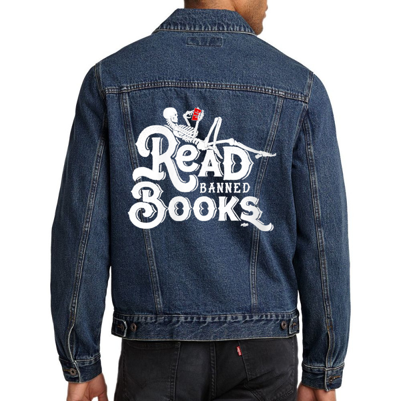 Womens I Read Banned Books T Shirt V Neck T Shirt Men Denim Jacket | Artistshot