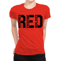 Remember Everyone Deployed All Over Women's T-shirt | Artistshot