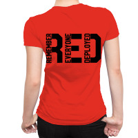 Remember Everyone Deployed All Over Women's T-shirt | Artistshot
