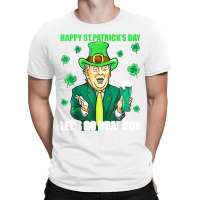 Let's Go Shamrock Brandon Happy St Patrick Day Trump Beer T Shirt T-shirt | Artistshot