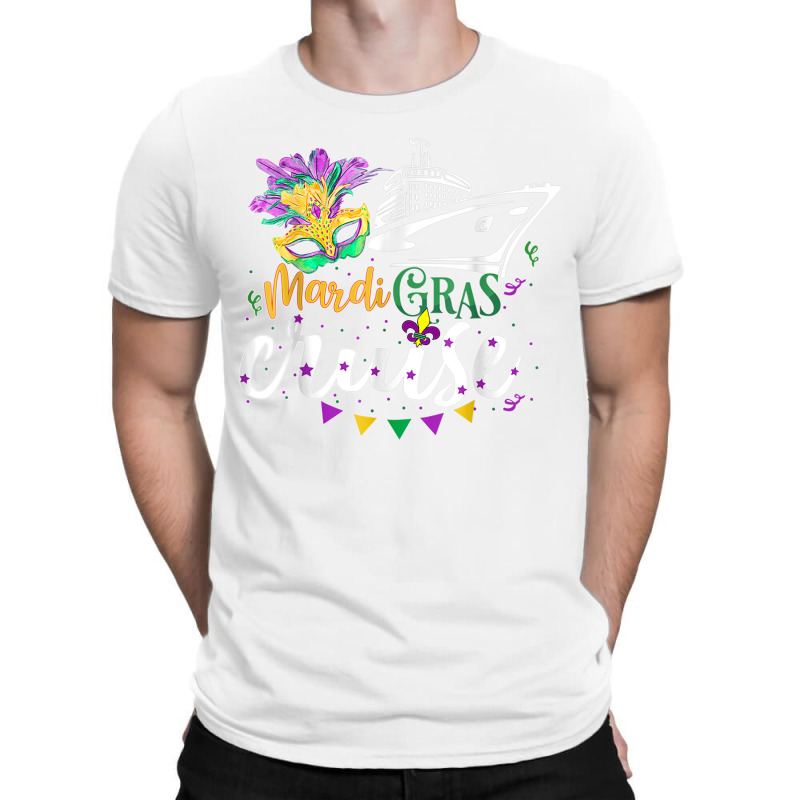 Mardi Gras Cruise Cruising Mask Cruise Ship Beads T Shirt T-shirt | Artistshot