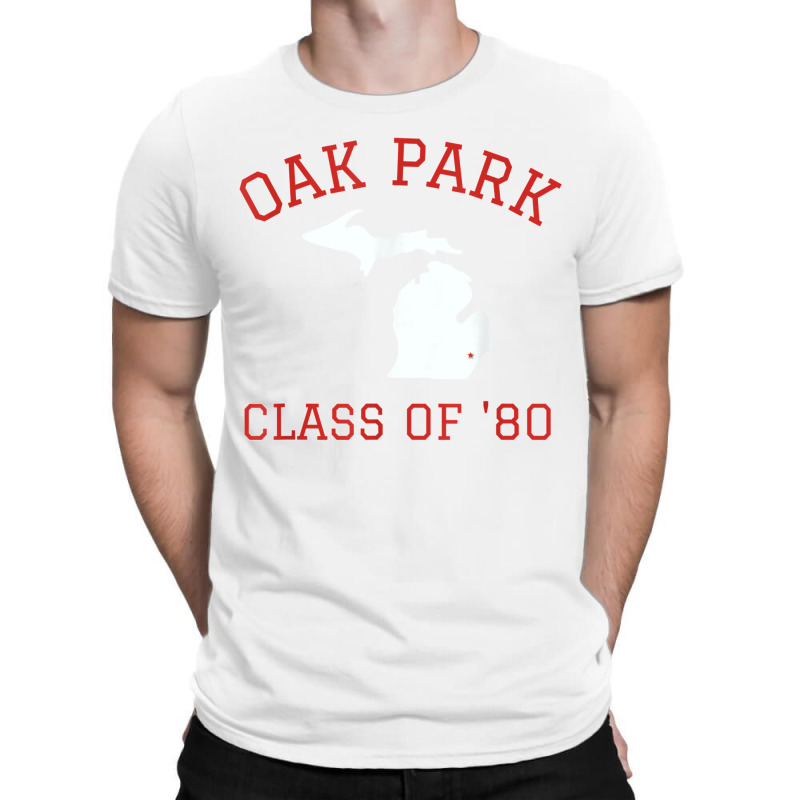 Oak Park Michigan 48237 Class Of 80 T Shirt T-shirt | Artistshot