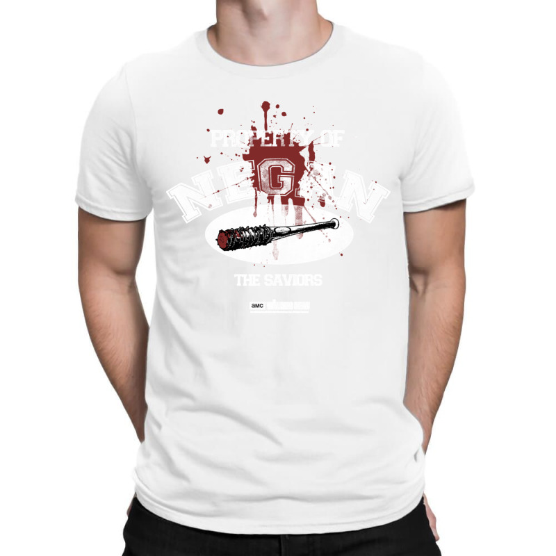 The Walking Dead Property Of Negan Sweatshirt T-shirt | Artistshot