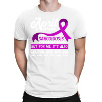 April Is National Sarcoidosis Awareness Month Sarcoidosis Long Sleeve  T-shirt | Artistshot