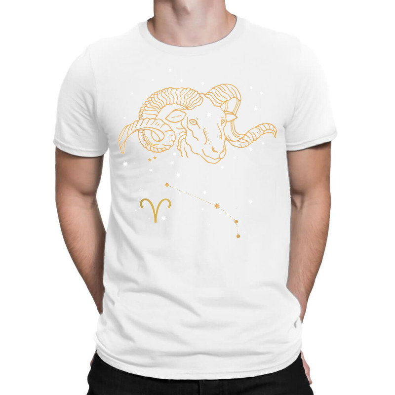 Aries Zodiac Sign Birthday March To April Astrology Aries T Shirt T-shirt | Artistshot