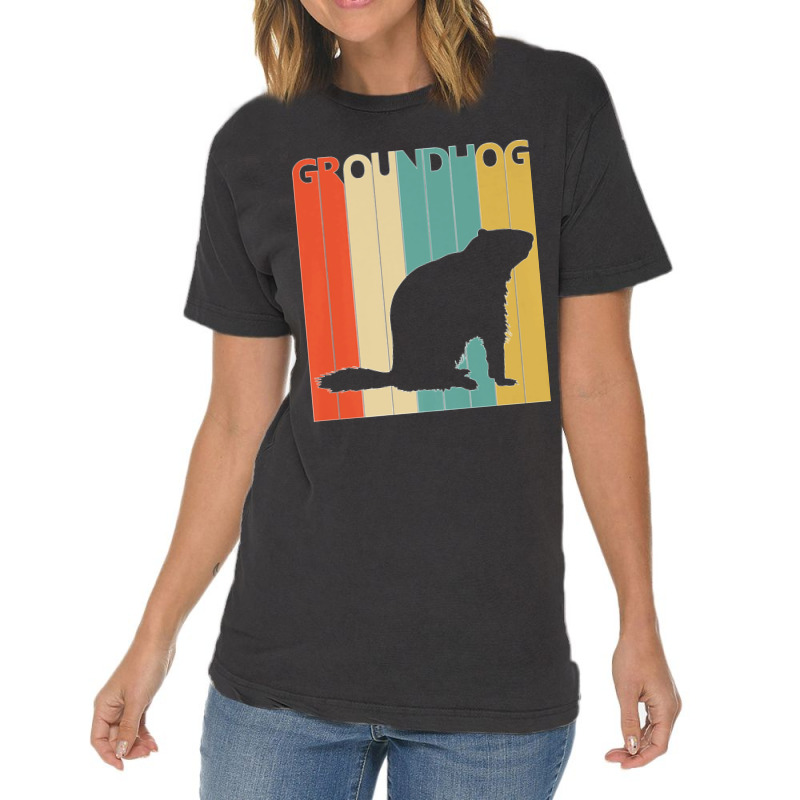 Cute Grounghog Animal Premium T Shirt Vintage T-shirt | Artistshot