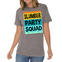 Girls Sleep Over Squad Sleep Over Party Birthday Pjs T Shirt Vintage T-shirt | Artistshot