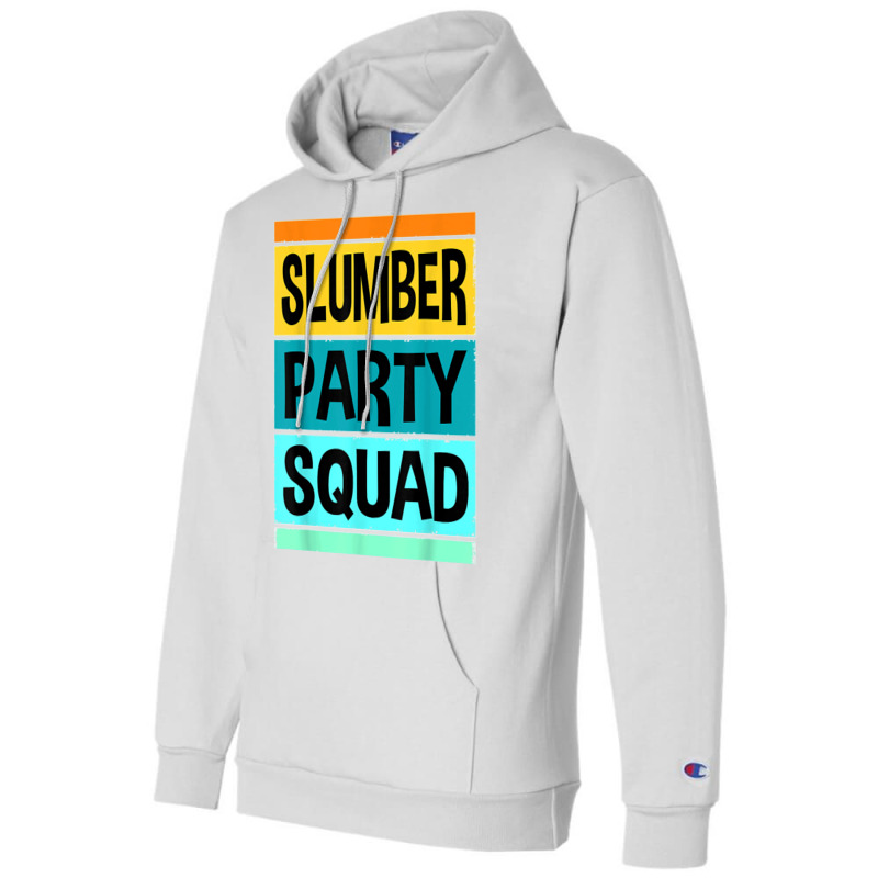 Girls Sleep Over Squad Sleep Over Party Birthday Pjs T Shirt Champion Hoodie | Artistshot